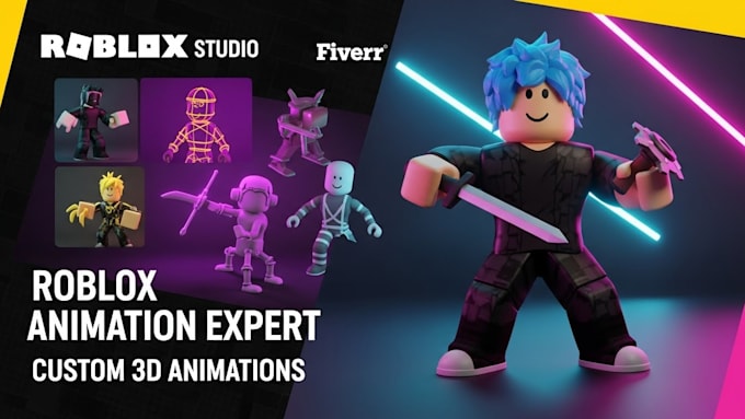 Roblox R3 Animations Create quality roblox animations, 3d character animation, combat moves ...
