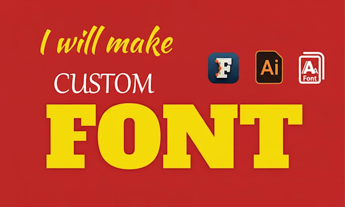 create custom fonts and typograpy handwriting  in 2 hours