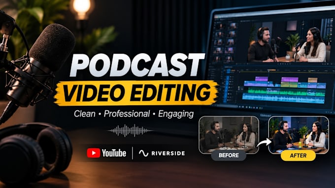 do podcast editing and riverside