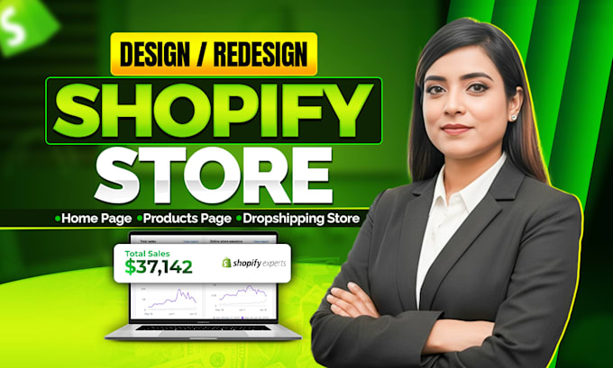 redesign shopify store, shopify website redesign, shopify homepage redesign