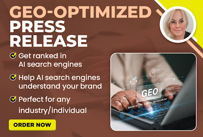 write a GEO optimized press release that ranks in ai search engines