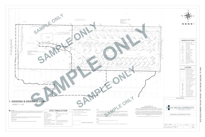 design professional grading plans