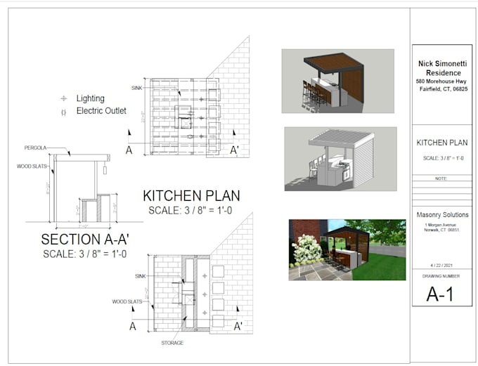 elaborate your cad layout from sketch to dwg