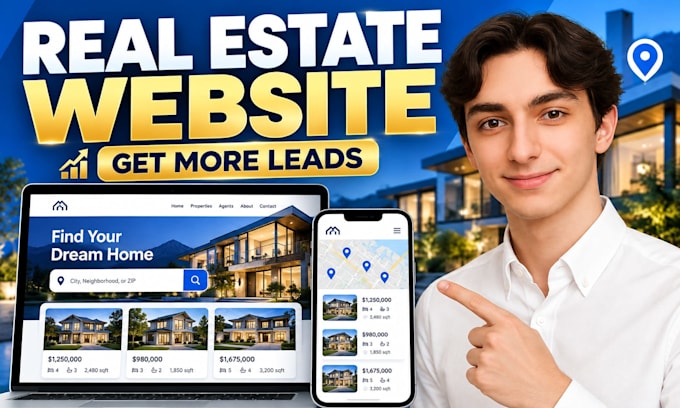 build a real estate wordpress website for agents and brokers