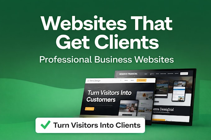 design a conversion focused website for businesses with money back guarantee