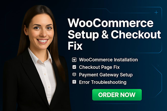 do woocommerce setup, checkout page fix, woocommerce payment gateway setup