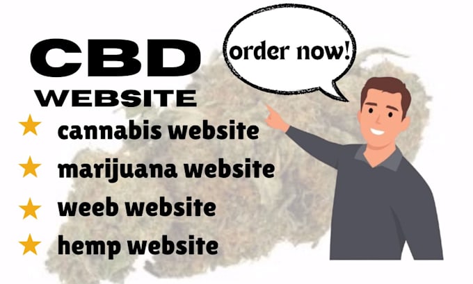 design cannabis, hemp, cbd, and marijuana website