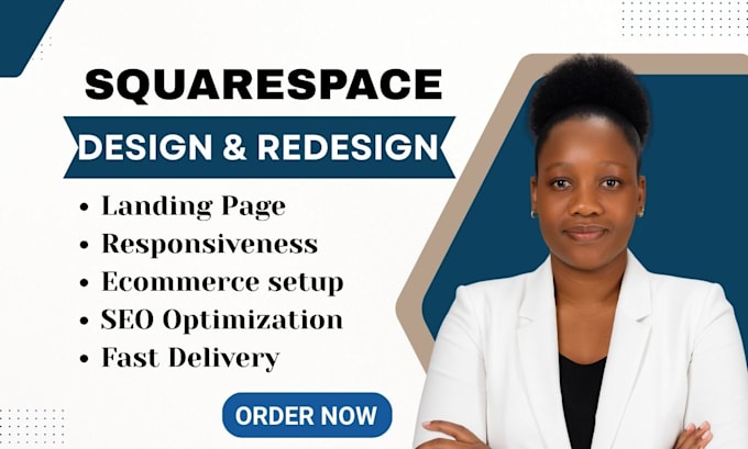 design or revamp your professional squarespace website to be high converting