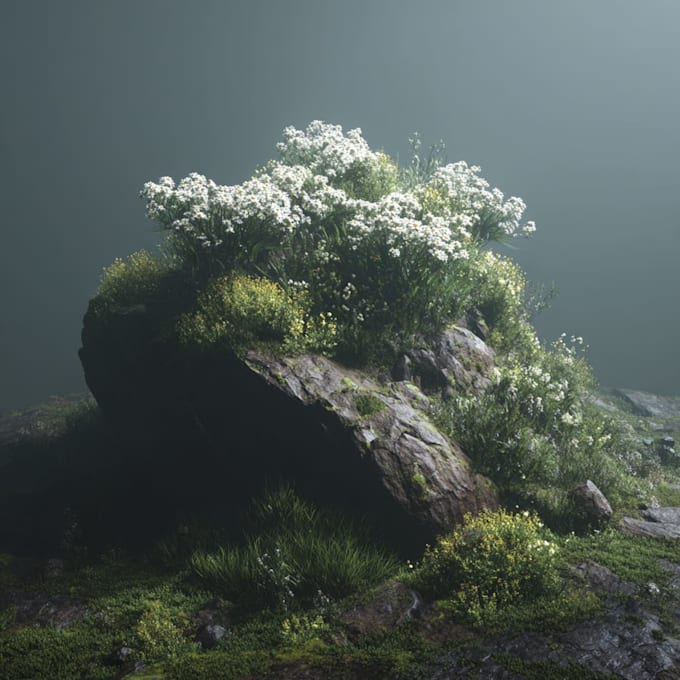 create a procedural houdini environment
