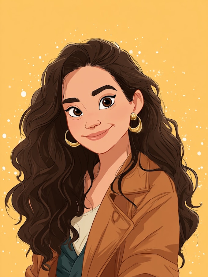 draw cartoon disney portrait