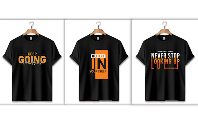 typography t shirt design