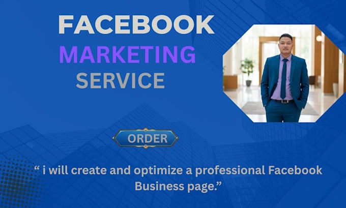create and optimize a professional facebook bussiness page