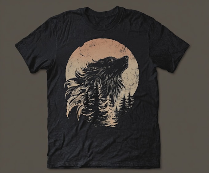 make vintage typography t shirt artwork