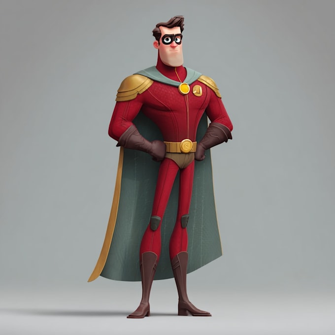 create scifi, fantasy, superhero character design