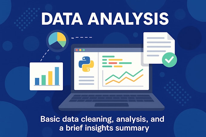 analyze your data and generate insights using python
