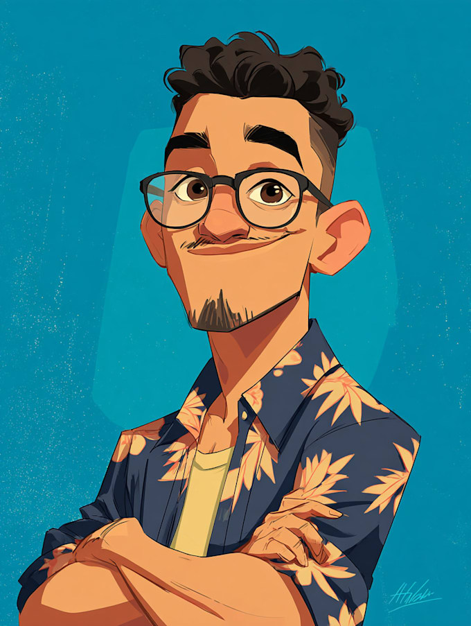 do disney cartoon portrait