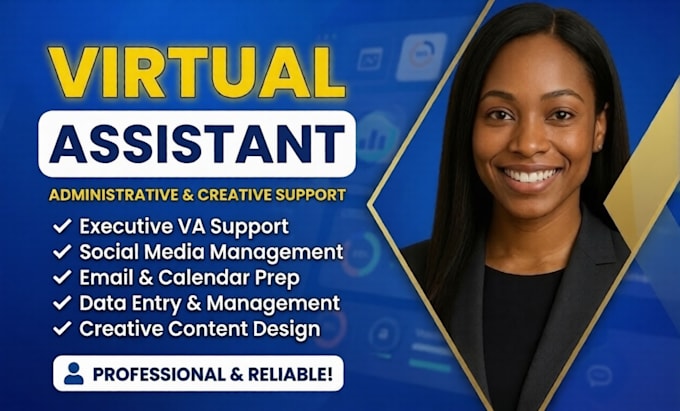 creative personal virtual assistant executive virtual assistant social media VA