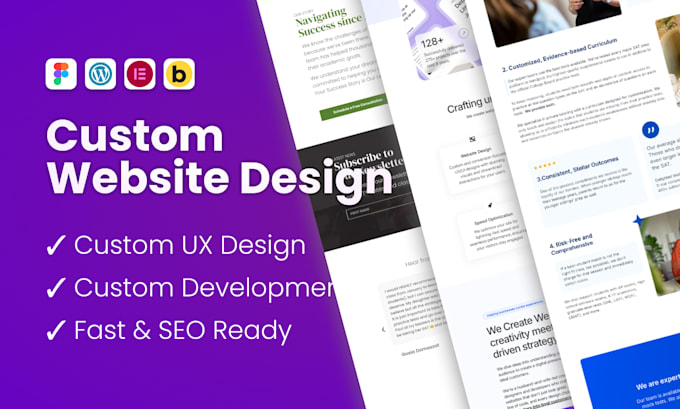 design, redesign, or revamp a wordpress website, a high converting UX focused