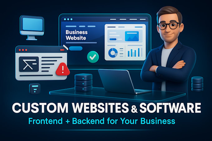 develop custom website software for your business