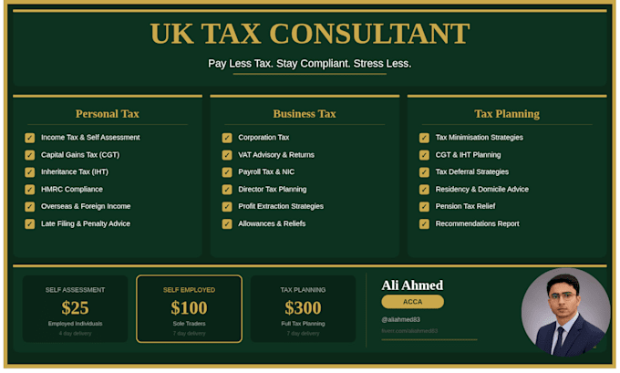 optimize your UK self assessment and tax return