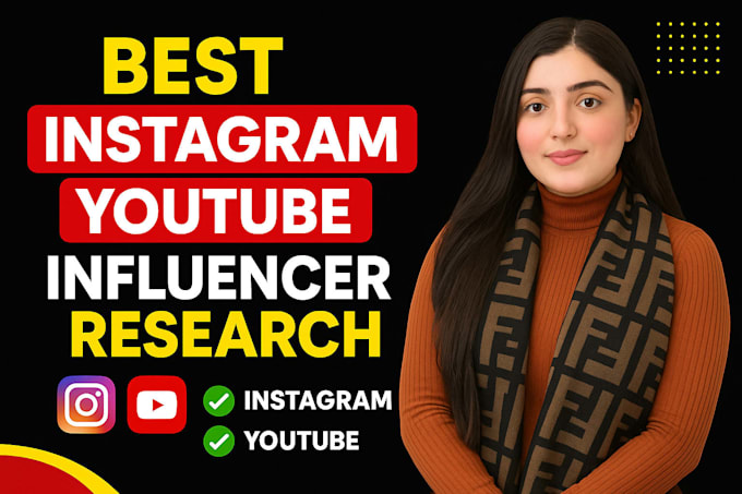 research best instagram and youtube influencers