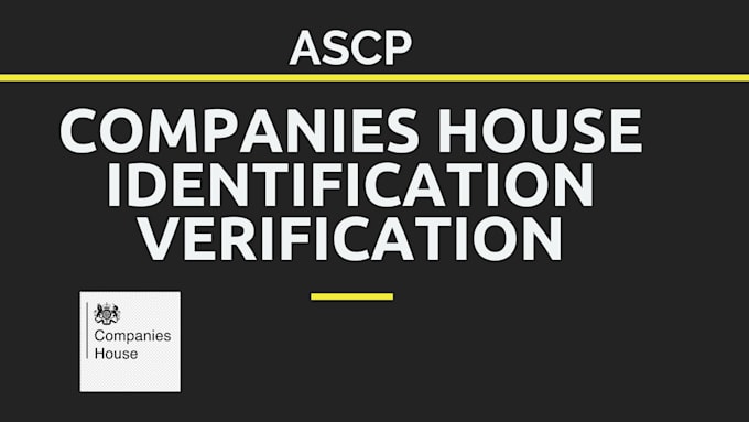 do companies house identity verification