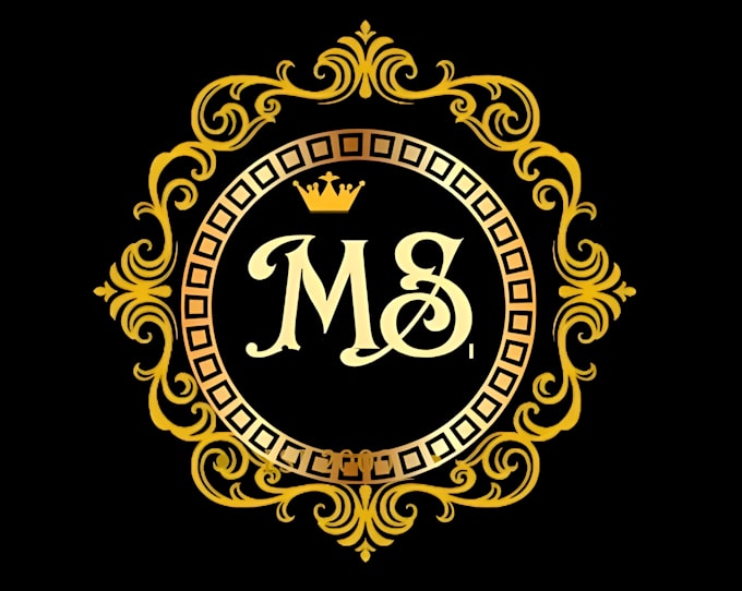 design beautiful initials,monogram wedding logo