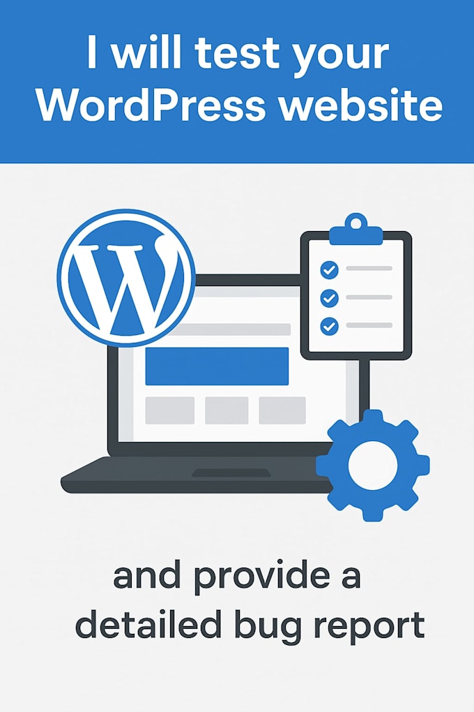 fix your wordpress issue or edit your website