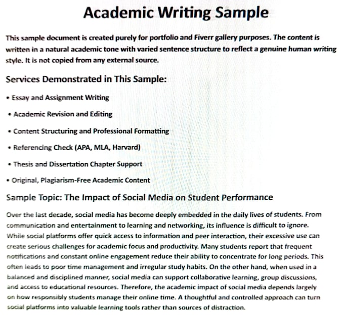 write professional essays, assignments, and academic papers