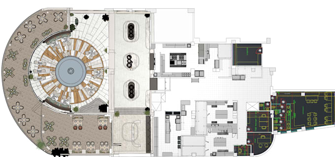 design commercial kitchen and bars