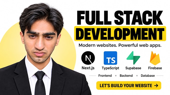 do ai saas full stack web development b2b next js supabase