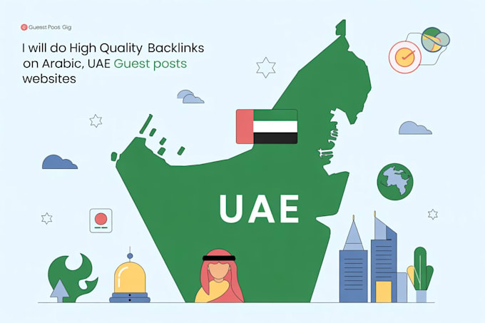 do high quality backlinks on arabic, uae guest posts websites