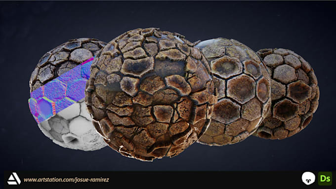 texturize your realistic 3d model for videogames, render and animation