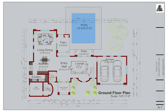 Design permit ready 2d floor plans, house blueprints, and site plans by ...