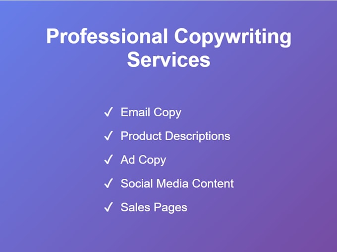 write sales copywriting that sells and converts