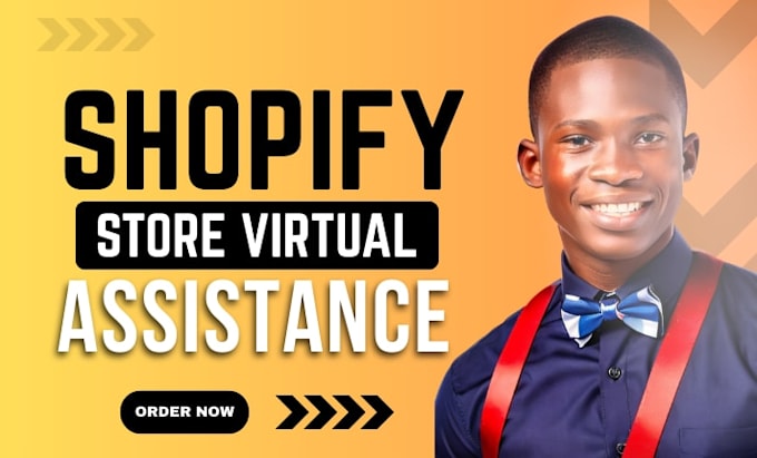 be your shopify VA, shopify store manager as a shopify expert