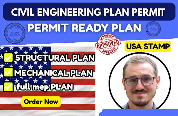 building permit ready, permit drawings, permit approval, structural plan, ca,tx