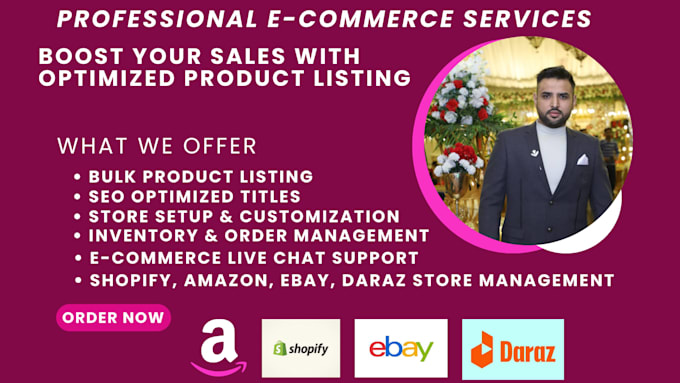 do seo optimized product listing for your e commerce store