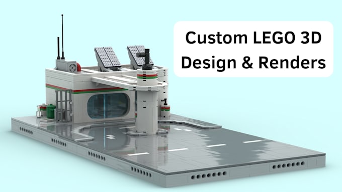 turn your idea into lego 3d
