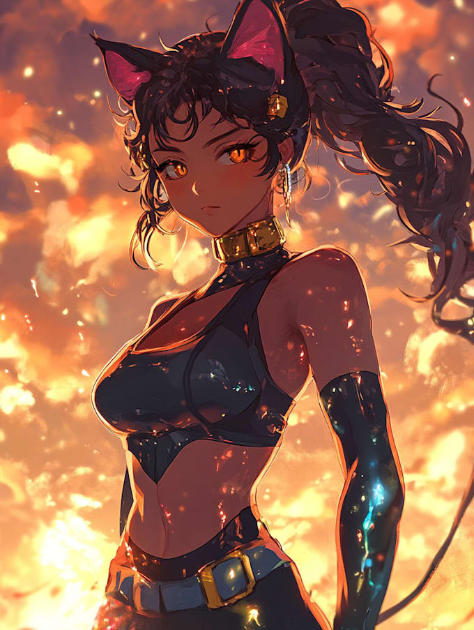 do an anime or comic character