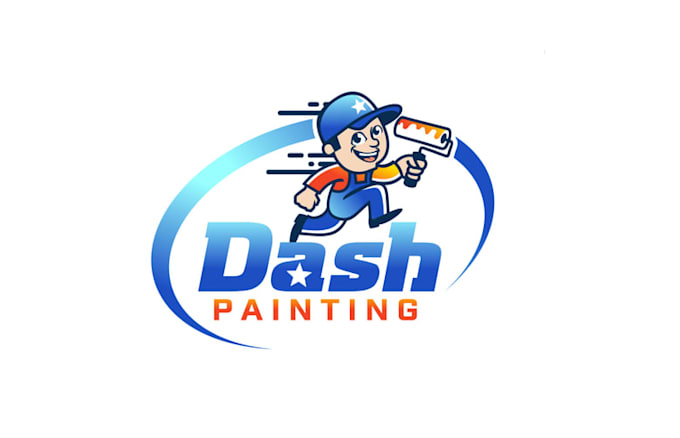 design unique painting company logo