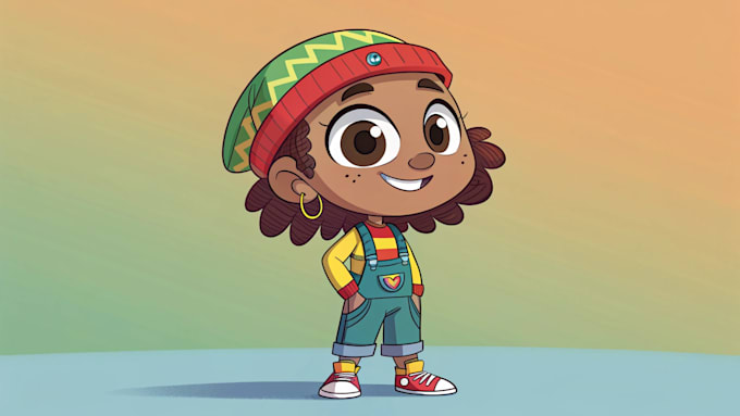make you 2d animi animation character illustration