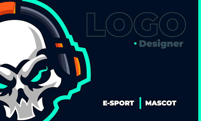 design a original esport, gaming, twitch, cartoon logo