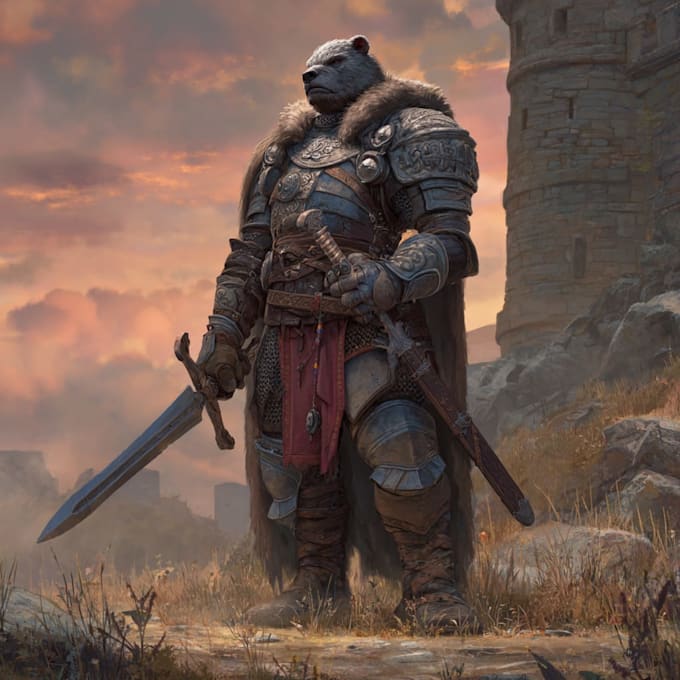 dnd character art and dnd character art