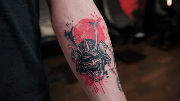 design a tattoo in japanese style