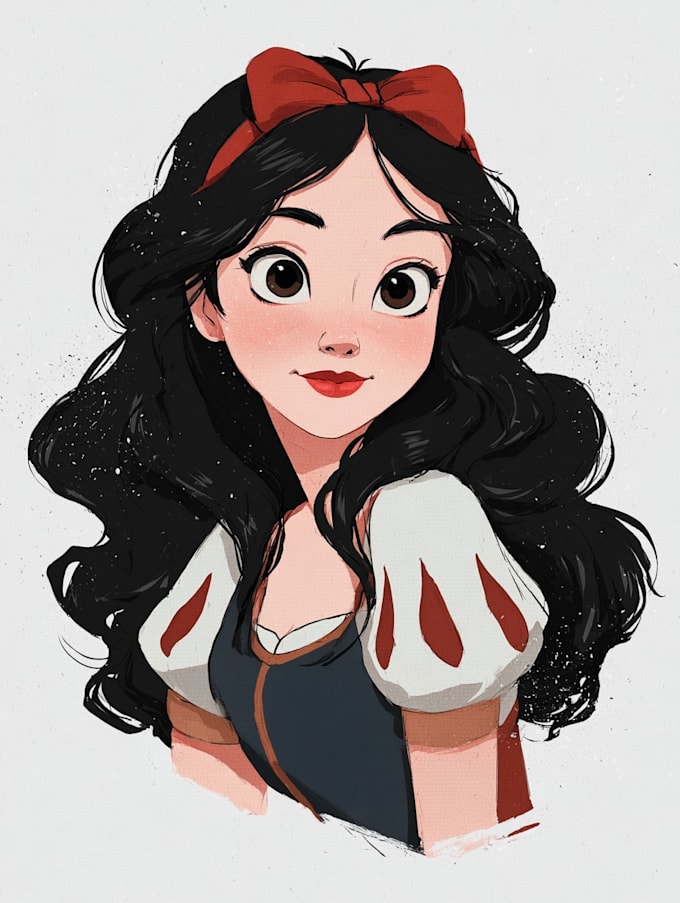do disney cartoon portrait
