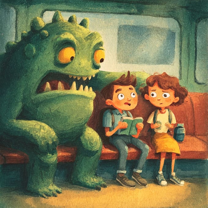 do children book illustration