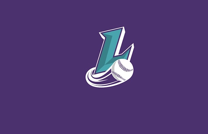 design college baseball team hat logo