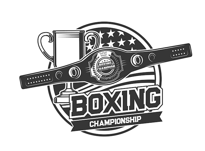 create beautiful boxing logo with unlimited revision