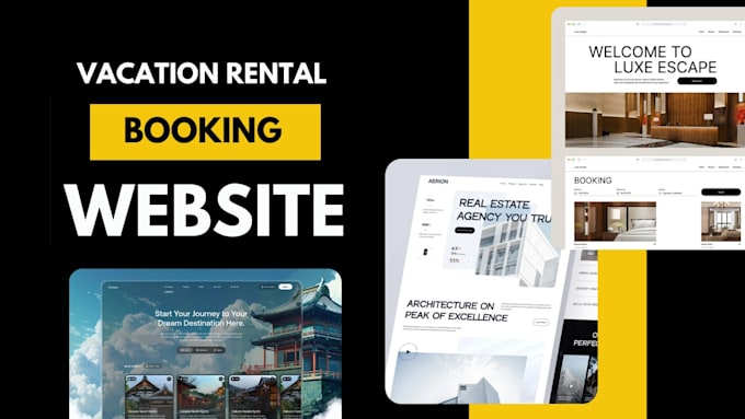 create a professional booking website for your airbnb property